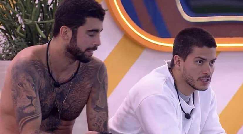 Pedro Scooby conta sua vida sexual para Arthur Aguiar no BBB22 Pedro Scooby conta sua vida sexual para Arthur Aguiar no BBB22