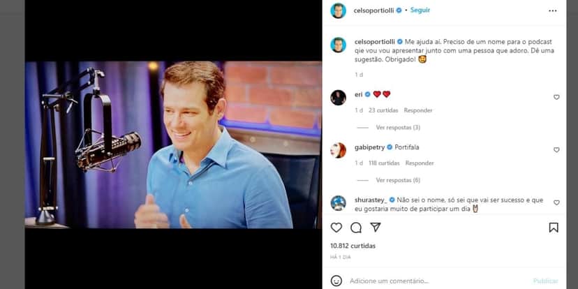 Celso Portiolli confirma ida a novo programa fora do SBT e faz anúncio oficial: "Vou apresentar" Celso Portiolli confirma ida a novo programa fora do SBT e faz anúncio oficial: "Vou apresentar"