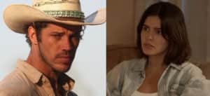 Guta (Julia Dalavia) em 'Pantanal'; jovem enfrentará o pai e fugirá de casa na novela das nove (Foto: Reprodução / Globo) Guta (Julia Dalavia) em 'Pantanal'; jovem enfrentará o pai e fugirá de casa na novela das nove (Foto: Reprodução / Globo)