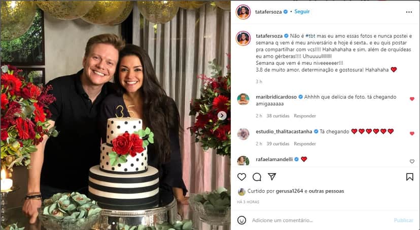 Thaís Fersoza faz anúncio ao lado de Michel Teló - Foto: Reprodução Thaís Fersoza faz anúncio ao lado de Michel Teló - Foto: Reprodução