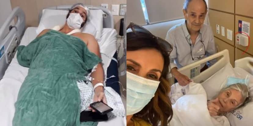 Fátima Bernardes revelou que Túlio Gadêlha e a mãe dela, Eunice Bernardes, passaram por cirurgia (Foto: Reprodução/Instagram) Fátima Bernardes revelou que Túlio Gadêlha e a mãe dela, Eunice Bernardes, passaram por cirurgia (Foto: Reprodução/Instagram)