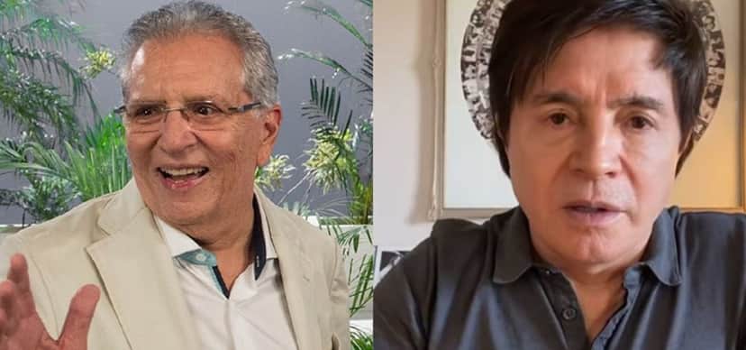 Carlos Alberto e Xororó ficaram frente a frente anos depois Carlos Alberto e Xororó ficaram frente a frente anos depois