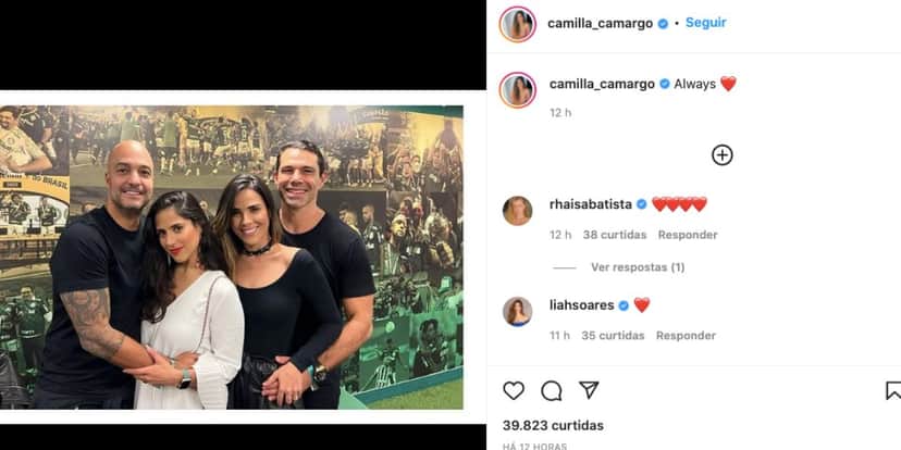 Camilla Camargo e Wanessa Camilla Camargo e Wanessa