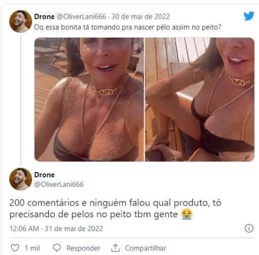 Post de Gretchen viralizou nas redes sociais (Foto: Reprodução/Twitter) Post de Gretchen viralizou nas redes sociais (Foto: Reprodução/Twitter)