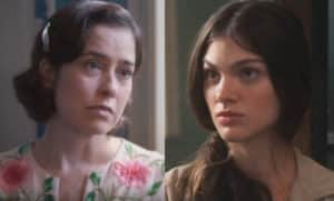 Olívia (Debora Ozório) reencontrará Heloísa (Paloma Duarte), sua mãe biológica em 'Além da Ilusão' (Foto: Reprodução / Globo) Olívia (Debora Ozório) reencontrará Heloísa (Paloma Duarte), sua mãe biológica em 'Além da Ilusão' (Foto: Reprodução / Globo)