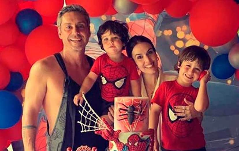 Alexandre Nero e sua linda família Alexandre Nero e sua linda família