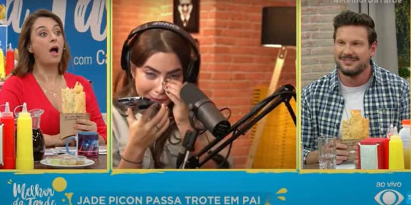 Catia Fonseca expõe gravidez de Jade Picon e vídeo com ex-BBB aos prantos na Band: "Não sei o que fazer" Catia Fonseca expõe gravidez de Jade Picon e vídeo com ex-BBB aos prantos na Band: "Não sei o que fazer"