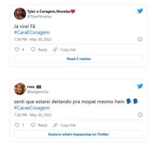 Público aprovou a estreia da nova novela das sete da Globo (Foto: Reprodução / Twitter) Público aprovou a estreia da nova novela das sete da Globo (Foto: Reprodução / Twitter)