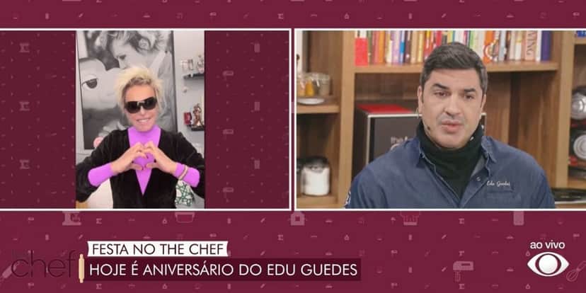 "Fez tanta coisa junto", Ana Maria assume sentimentos por Edu Guedes na Band e faz ele chorar: "Te amo" "Fez tanta coisa junto", Ana Maria assume sentimentos por Edu Guedes na Band e faz ele chorar: "Te amo"