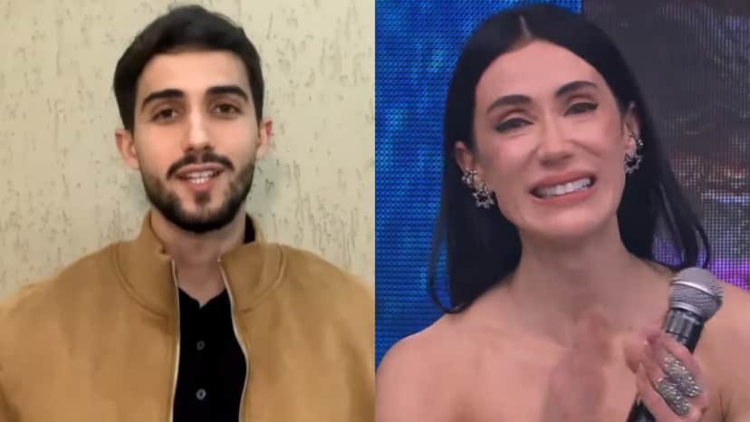 Michele Barros se emociona com depoimento do filho, Arthur, no Faustão na Band (Foto: Reprodução) Michele Barros se emociona com depoimento do filho, Arthur, no Faustão na Band (Foto: Reprodução)