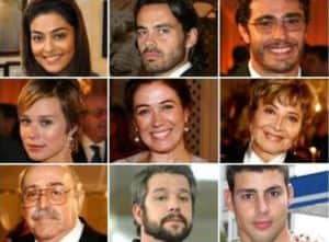 Parte do elenco de 'A Favorita' (Foto: Reprodução / Globo) Parte do elenco de 'A Favorita' (Foto: Reprodução / Globo)