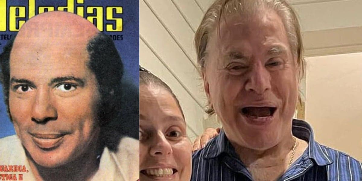 Silvio Santos careca e sem dentes (Foto: Reprodução/Instagram) Silvio Santos careca e sem dentes (Foto: Reprodução/Instagram)