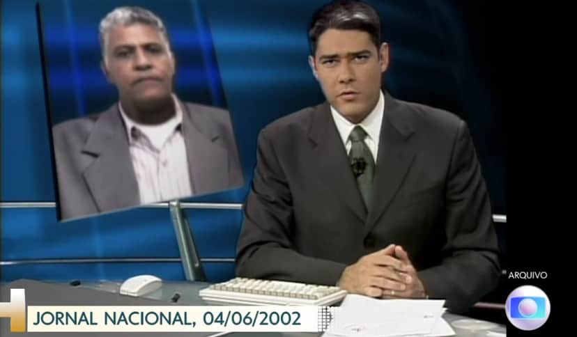 William Bonner surgiu no meio da reportagem do JH- Foto: Reprodução/Globo William Bonner surgiu no meio da reportagem do JH- Foto: Reprodução/Globo