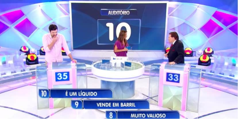 Danilo Gentili e Silvio Santos participaram do "Jogo das Três Pistas", com Patrícia Abravanel (Foto: Reprodução/SBT) Danilo Gentili e Silvio Santos participaram do "Jogo das Três Pistas", com Patrícia Abravanel (Foto: Reprodução/SBT)