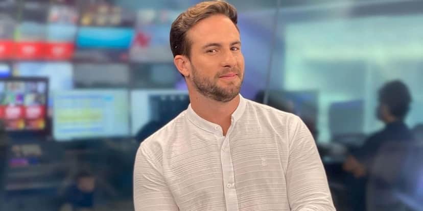 Daniel Adjunto, da CNN Brasil, soltou palavrão ao vivo (Foto: Reprodução) Daniel Adjunto, da CNN Brasil, soltou palavrão ao vivo (Foto: Reprodução)