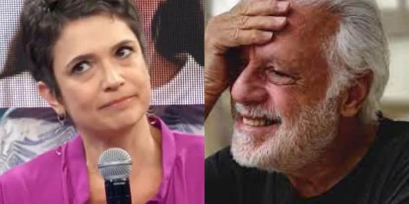 Sandra Annenberg e Antônio Fagundes (Reprodução) Sandra Annenberg e Antônio Fagundes (Reprodução)