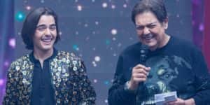 João Guilherme e Faustão João Guilherme e Faustão