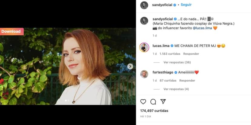 Sandy assume de vez e confirma em foto Sandy assume de vez e confirma em foto