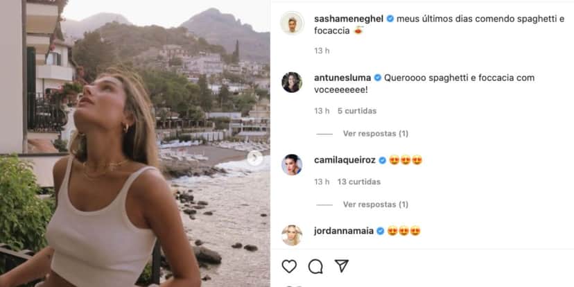 Sasha confirma fim em anúncio ao lado de marido Sasha confirma fim em anúncio ao lado de marido