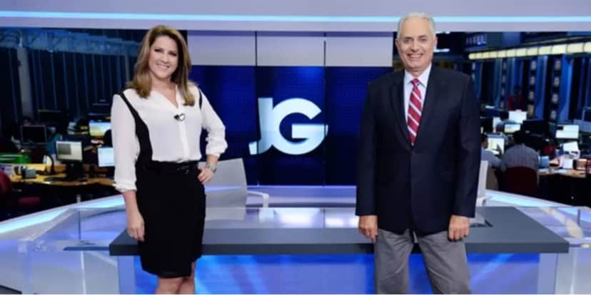 Christiane Pelajo e William Waack no Jornal da Globo - Foto: Reprofução Christiane Pelajo e William Waack no Jornal da Globo - Foto: Reprofução