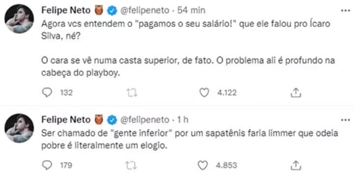 Felipe Neto responde as falas de Leifert Felipe Neto responde as falas de Leifert