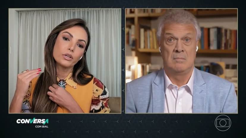 Patrícia Poeta surpreende com relato de sobrevida no "Conversa com Bial" e deixa apresentador chocado Patrícia Poeta surpreende com relato de sobrevida no "Conversa com Bial" e deixa apresentador chocado