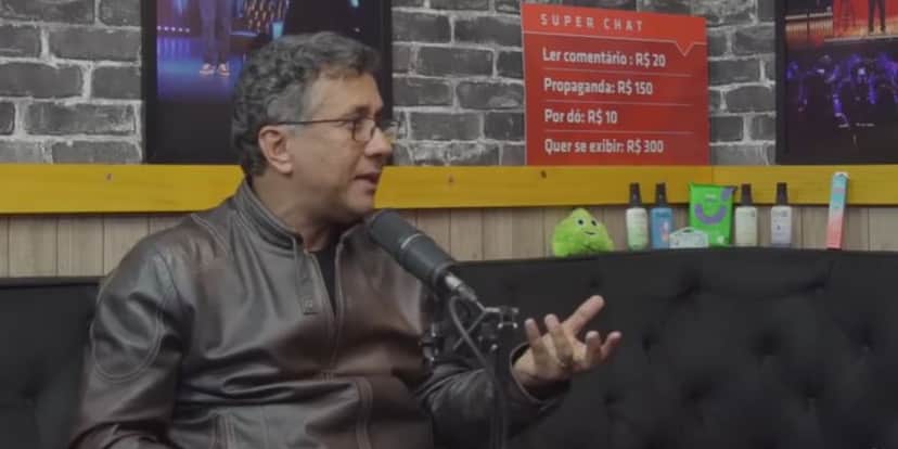 Maurício Manfrini, o Paulinho Gogó, falou sobre Carlos Alberto de Nóbrega (Foto: Reprodução/YouTube) Maurício Manfrini, o Paulinho Gogó, falou sobre Carlos Alberto de Nóbrega (Foto: Reprodução/YouTube)
