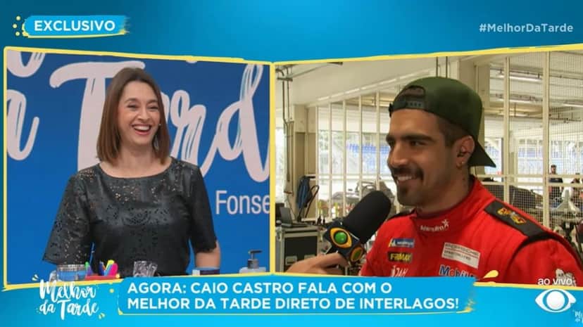 Caio Castro em entrevista para o Melhor da Tarde de Catia Fonseca Caio Castro em entrevista para o Melhor da Tarde de Catia Fonseca