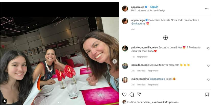 Ana Paula Araújo mostrou paradeiro após 'sumir' do "Bom Dia Brasil" (Foto: Reprodução/Instagram) Ana Paula Araújo mostrou paradeiro após 'sumir' do "Bom Dia Brasil" (Foto: Reprodução/Instagram)