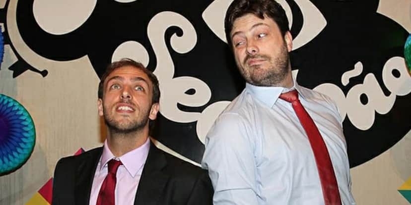 Léo Lins e Danilo Gentili Léo Lins e Danilo Gentili