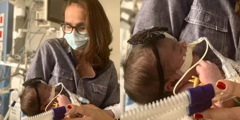 Ator Juliano Cazarré pediu orações mais uma vez para sua filha recém-nascida - Foto: Reprodução Ator Juliano Cazarré pediu orações mais uma vez para sua filha recém-nascida - Foto: Reprodução