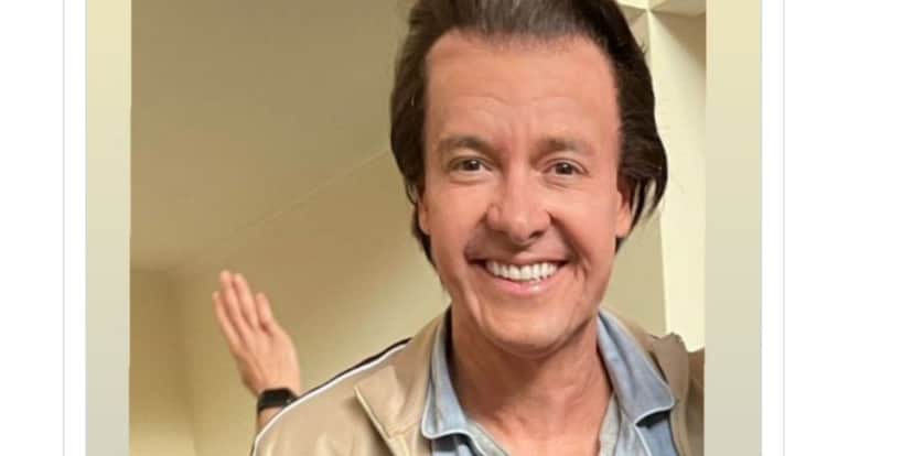 Apresentador Rodrigo Faro causa nas redes sociais ao aparecer caracterizado de Silvio Santos - Foto: Twitter Apresentador Rodrigo Faro causa nas redes sociais ao aparecer caracterizado de Silvio Santos - Foto: Twitter