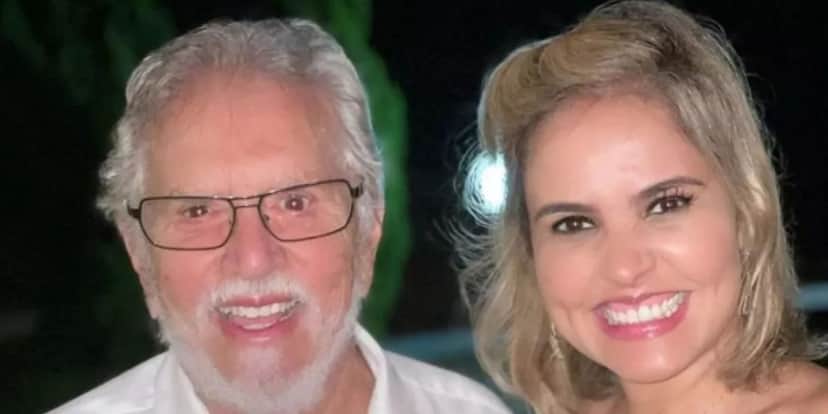 Carlos Alberto de Nóbrega e Renata Domingues - Foto: Reprodução Carlos Alberto de Nóbrega e Renata Domingues - Foto: Reprodução
