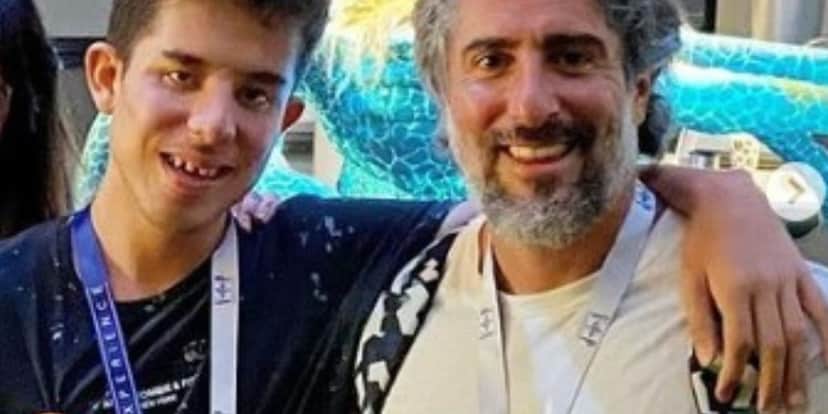Apresentador Marcos Mion e seu filho Romeo - Reprodução Instagram Apresentador Marcos Mion e seu filho Romeo - Reprodução Instagram