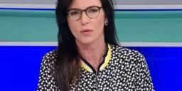 Glenda Kozlowski é obrigada a pedir desculpas após declaração polêmica ao vivo: “Fui mal”
