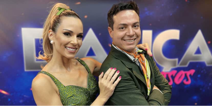Ana Furtado e o bailarino Leandro Azevedo - Foto: Reprodução Ana Furtado e o bailarino Leandro Azevedo - Foto: Reprodução