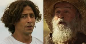O Velho do Rio (Osmar Prado) perderá sua calma habitual ao ser traído por Jove (Jesuíta Barbosa) em Pantanal (Foto: Reprodução / Globo) O Velho do Rio (Osmar Prado) perderá sua calma habitual ao ser traído por Jove (Jesuíta Barbosa) em Pantanal (Foto: Reprodução / Globo)
