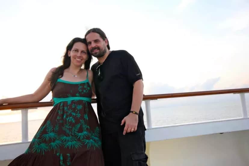 Patrícia Perissinotto Kisser e Andreas Kisser (Foto: Reprodução) Patrícia Perissinotto Kisser e Andreas Kisser (Foto: Reprodução)