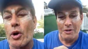 Sérgio Mallandro em vídeo publicado no instagram Sérgio Mallandro em vídeo publicado no instagram