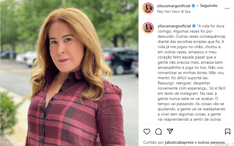 Zilu (Foto: Instagram) Zilu (Foto: Instagram)