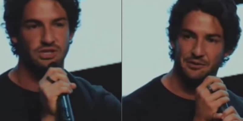 Alexandre Pato se emocionou em testemunho sobre o seu casamento com Rebeca Abravanel Alexandre Pato se emocionou em testemunho sobre o seu casamento com Rebeca Abravanel