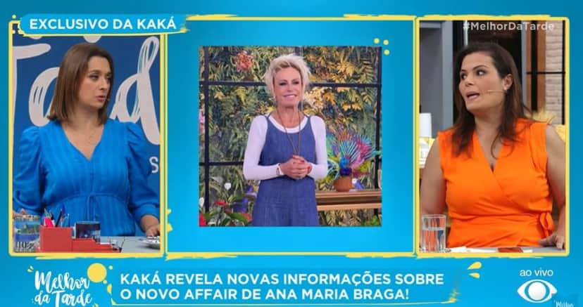 Catia Fonseca e Kaká Meyer falaram sobre os podres do novo namorado de Ana Maria Catia Fonseca e Kaká Meyer falaram sobre os podres do novo namorado de Ana Maria