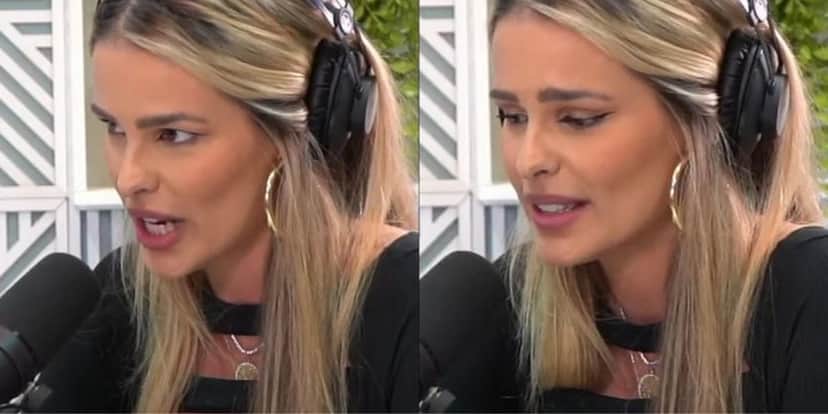 Ex de Gabriel Medina, Yasmin Brunet relata experiência sobrenatural chocante: "Vi pedaços de corpo" - Reprodução Youtube Ex de Gabriel Medina, Yasmin Brunet relata experiência sobrenatural chocante: "Vi pedaços de corpo" - Reprodução Youtube