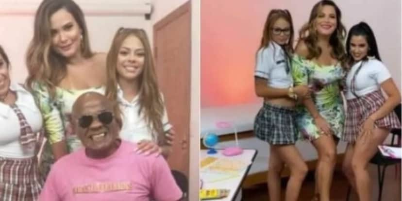 Geisy Arruda encara Kid Bengala novamente e dá o que falar - Reprodução Geisy Arruda encara Kid Bengala novamente e dá o que falar - Reprodução