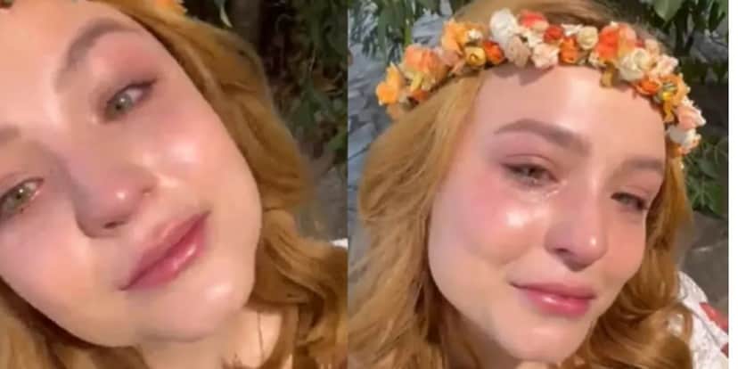 Larissa Manoela chora em bastidores de novela da Globo e expõe motivo: "A carga emocional que é fazer" Larissa Manoela chora em bastidores de novela da Globo e expõe motivo: "A carga emocional que é fazer"