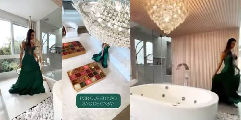 Maíra Cardi ostenta mansão luxuosa e faz tour de onde mora; Veja fotos (Foto: Instagram) Maíra Cardi ostenta mansão luxuosa e faz tour de onde mora; Veja fotos (Foto: Instagram)