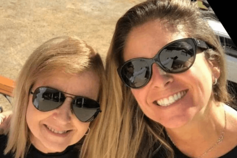 Patrícia Maldonado e a mãe (Foto: Reprodução) Patrícia Maldonado e a mãe (Foto: Reprodução)