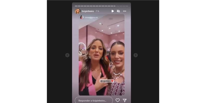 Ticiane Pinheiro e Fabiana Justus Ticiane Pinheiro e Fabiana Justus