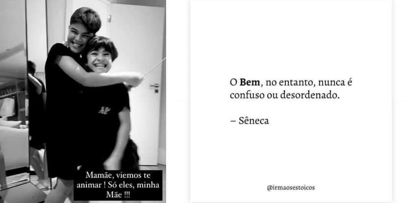 Juliana Paes em seus stories (Reprodução: Instagram) Juliana Paes em seus stories (Reprodução: Instagram)