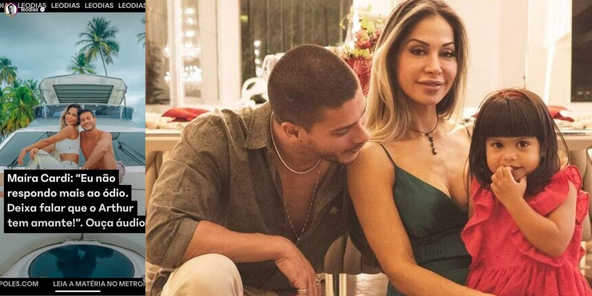 Leo dias postou em seu Instagram o áudio da entrevista de Maíra Cardi (Reprodução: Instagram) Leo dias postou em seu Instagram o áudio da entrevista de Maíra Cardi (Reprodução: Instagram)